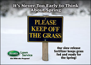 Scotts Lawn Service - Direct Mail Post Card - Thumbnail