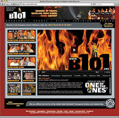 Canned Fire Volunteer Firefighter Recruitment and Retention Campaigns - B101 web site