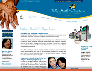 Valley Health & Hyperbarics - Web Site
